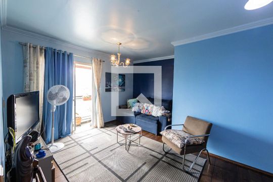 Sala de apartamento à venda com 2 quartos, 56m² em Vila Regente Feijó, São Paulo