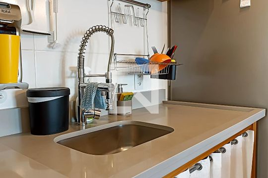 Cozinha - Pia de apartamento à venda com 3 quartos, 87m² em Jardim Tupanci, Barueri