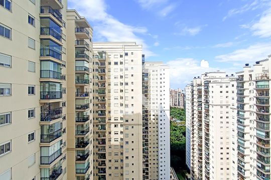 Vista quarto de apartamento à venda com 3 quartos, 87m² em Jardim Tupanci, Barueri