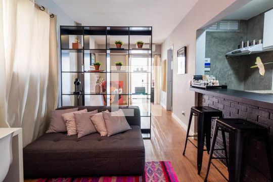 Studio - sala de kitnet/studio à venda com 1 quarto, 35m² em Jardim Paulista, São Paulo