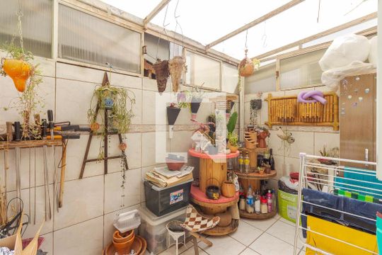 Área de Serviço de casa de condomínio à venda com 3 quartos, 77m² em Sarandi, Porto Alegre