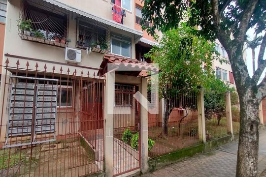 Fachada do Condomínio de apartamento à venda com 2 quartos, 54m² em Rubem Berta, Porto Alegre