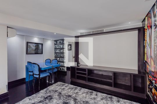 Sala de apartamento à venda com 1 quarto, 68m² em Jardim Paulista, São Paulo