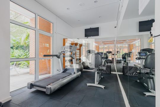 Área comum de apartamento à venda com 1 quarto, 68m² em Jardim Paulista, São Paulo