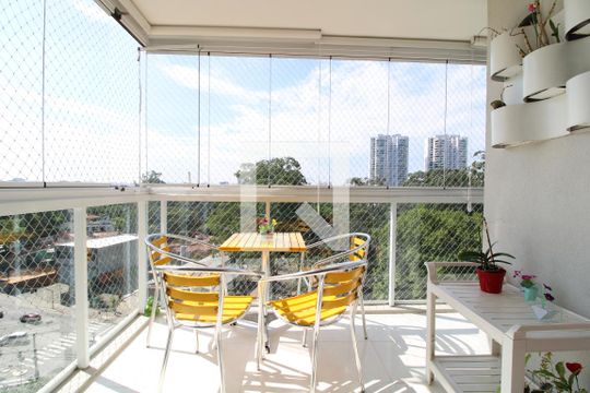 Varanda de apartamento para alugar com 3 quartos, 160m² em Santo Amaro, São Paulo