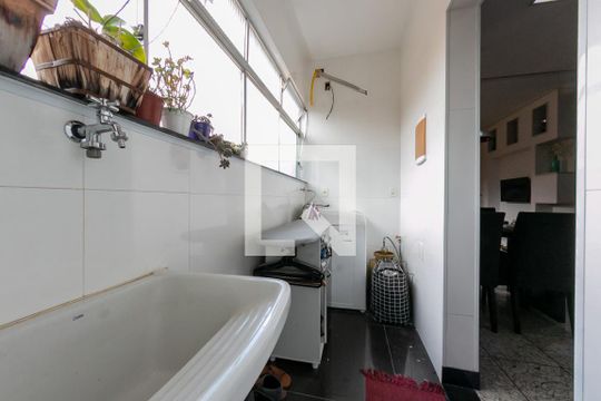 Área de Serviço de apartamento à venda com 2 quartos, 72m² em João Pinheiro, Belo Horizonte