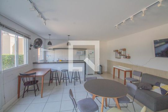 Área comum de apartamento à venda com 1 quarto, 32m² em Vila Graciosa, São Paulo