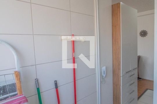 Área de Serviço de apartamento à venda com 1 quarto, 32m² em Vila Graciosa, São Paulo