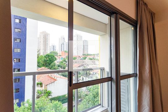 Varanda de apartamento à venda com 1 quarto, 29m² em Vila Clementino, São Paulo
