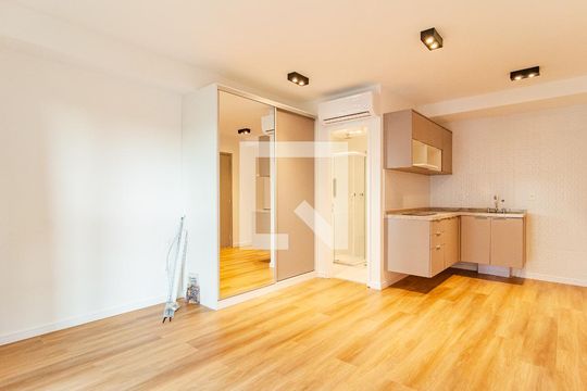 Quarto de apartamento à venda com 1 quarto, 29m² em Vila Clementino, São Paulo