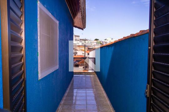 Varanda comum do Quarto 3com a sala de casa à venda com 3 quartos, 134m² em Planalto, São Bernardo do Campo