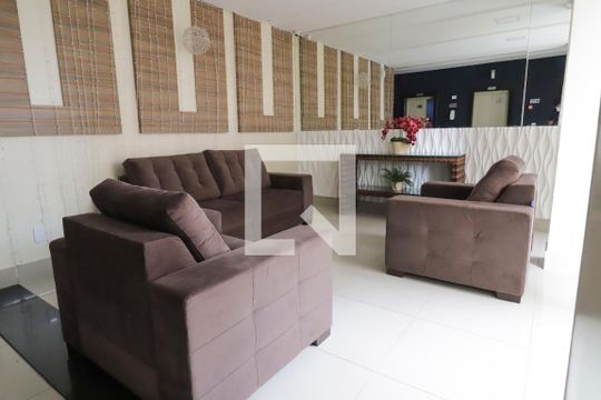 Hall de Entrada de apartamento para alugar com 2 quartos, 60m² em Setor Cândida de Morais, Goiânia