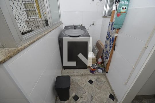 Detalhe da area de serviço de apartamento para alugar com 3 quartos, 131m² em Laranjeiras, Rio de Janeiro