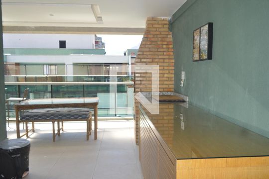 Churrasqueira cobertura de apartamento à venda com 3 quartos, 167m² em Pechincha, Rio de Janeiro