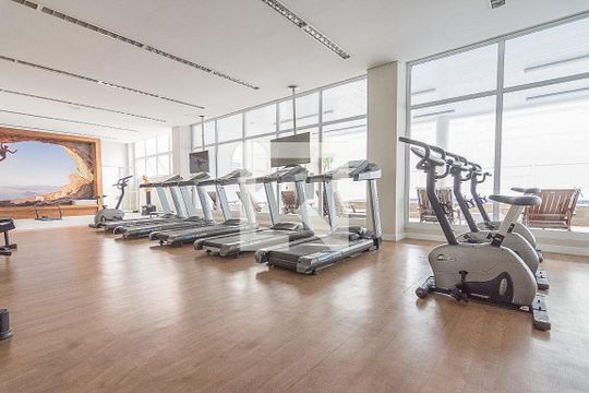 Área comum - Academia de apartamento à venda com 1 quarto, 36m² em Barra Funda, São Paulo