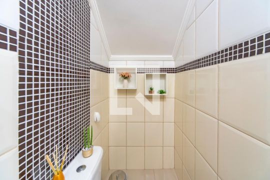 Lavabo de casa à venda com 3 quartos, 231m² em Parque João Ramalho, Santo André