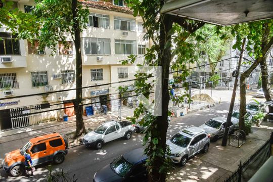 Vista da Sala de apartamento para alugar com 2 quartos, 85m² em Leblon, Rio de Janeiro