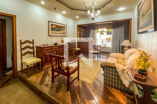 Sala de apartamento para alugar com 2 quartos, 85m² em Leblon, Rio de Janeiro