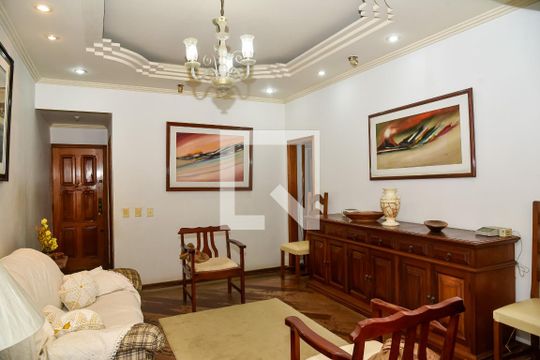 Sala de apartamento para alugar com 2 quartos, 85m² em Leblon, Rio de Janeiro