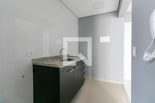 Cozinha de apartamento à venda com 1 quarto, 40m² em Vila Regente Feijó, São Paulo