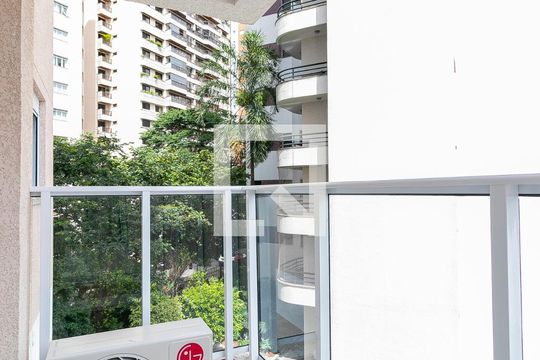 Varanda de apartamento à venda com 1 quarto, 40m² em Vila Regente Feijó, São Paulo