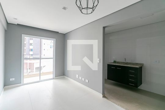 Sala de apartamento à venda com 1 quarto, 40m² em Vila Regente Feijó, São Paulo