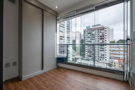 Studio - Varanda de kitnet/studio à venda com 1 quarto, 25m² em Cerqueira César, São Paulo