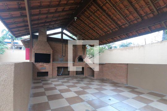 Área comum - Churrasqueira de casa de condomínio para alugar com 2 quartos, 48m² em Residencial Parque Cumbica, Guarulhos