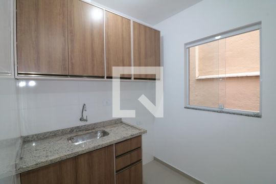 Sala/Cozinha - Armários de apartamento para alugar com 1 quarto, 40m² em Vila Salete, São Paulo