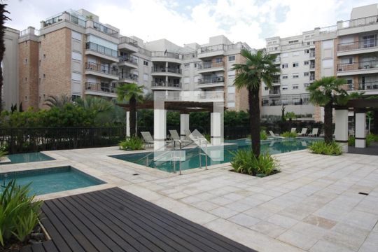 Área comum - Piscina de apartamento para alugar com 2 quartos, 96m² em Jardim Leonor, São Paulo