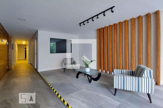 Hall de Entrada de apartamento para alugar com 1 quarto, 38m² em Vila Buarque, São Paulo
