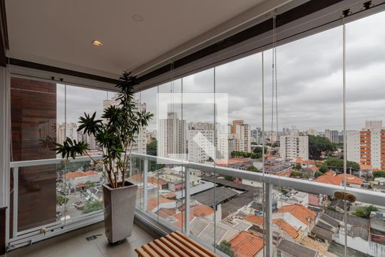 Varanda  de apartamento para alugar com 1 quarto, 75m² em Vila Clementino, São Paulo
