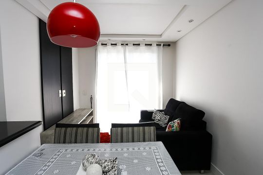 Sala de apartamento à venda com 2 quartos, 49m² em Vila Andrade, São Paulo