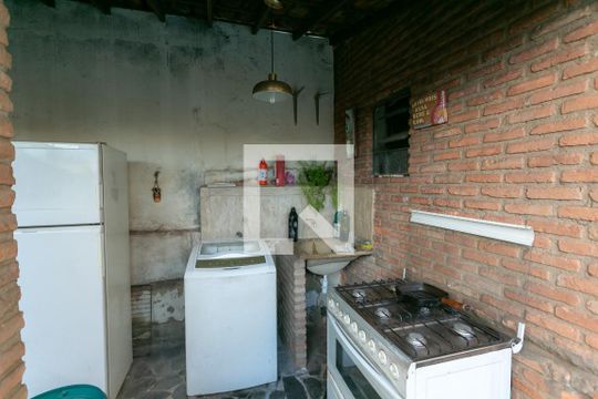Área de Serviço de casa à venda com 3 quartos, 200m² em Bom Jesus, Belo Horizonte