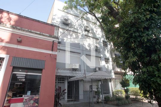Fachada de apartamento para alugar com 1 quarto, 45m² em Bom Fim, Porto Alegre