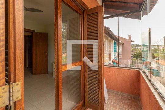 Varanda do quarto 1 de casa à venda com 3 quartos, 172m² em Hípica, Porto Alegre