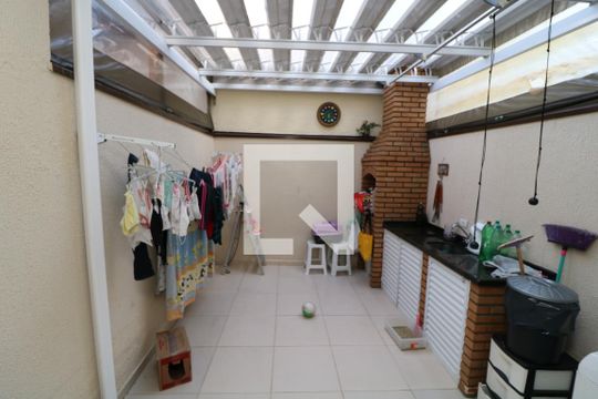 Churrasqueira / area de servico de casa à venda com 3 quartos, 160m² em Vila Divina Pastora, São Paulo