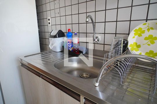 Cozinha de apartamento à venda com 3 quartos, 67m² em Petrópolis, Porto Alegre