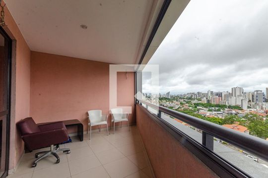 varanda de apartamento para alugar com 1 quarto, 50m² em Caminho das Árvores, Salvador