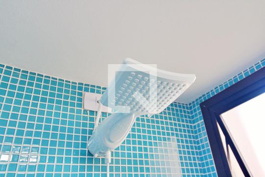 Banheiro da Suíte de apartamento à venda com 1 quarto, 45m² em Vila Suzana, São Paulo
