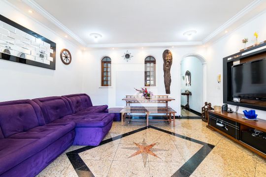 Sala  de casa à venda com 6 quartos, 200m² em Vila Guarani (Z Sul), São Paulo