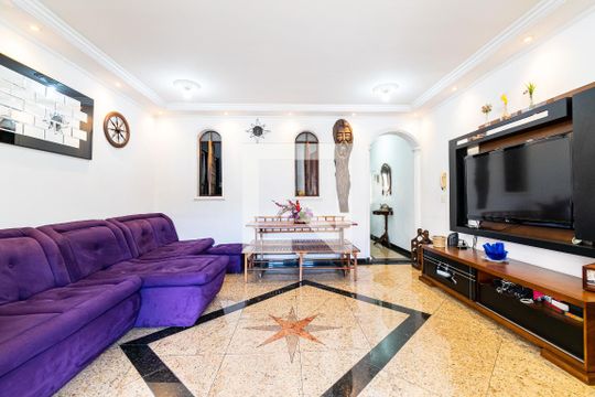 Sala  de casa à venda com 6 quartos, 200m² em Vila Guarani (Z Sul), São Paulo