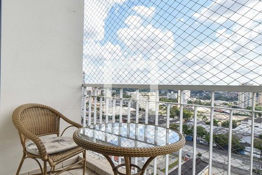 Varanda  de apartamento à venda com 2 quartos, 75m² em Vila Cruzeiro, São Paulo