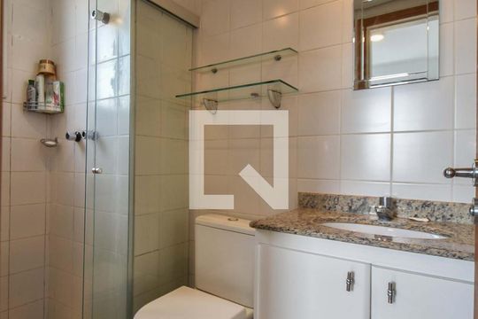 Banheiro Suíte 01 de apartamento à venda com 2 quartos, 75m² em Vila Cruzeiro, São Paulo