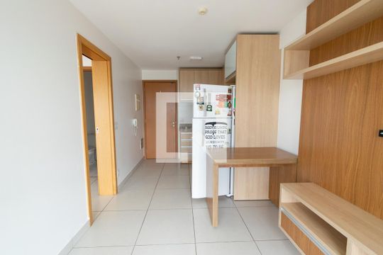 Sala de apartamento para alugar com 1 quarto, 33m² em Sul (águas Claras), Brasília