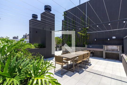 Terraço de kitnet/studio à venda com 1 quarto, 43m² em Auxiliadora, Porto Alegre
