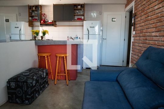 Sala de apartamento para alugar com 2 quartos, 46m² em Bom Retiro, São Paulo