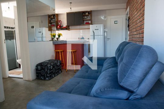 Sala de apartamento para alugar com 2 quartos, 46m² em Bom Retiro, São Paulo
