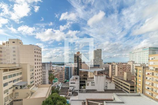 Vista da Varanda de apartamento à venda com 3 quartos, 144m² em Centro Histórico, Porto Alegre