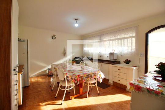 Cozinha de casa à venda com 5 quartos, 315m² em Vila Tibiriçá, Santo André